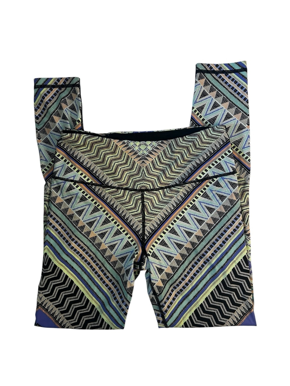 VSX Victoria’s Secret Sport Compression Shorts Geo Tribal Print M